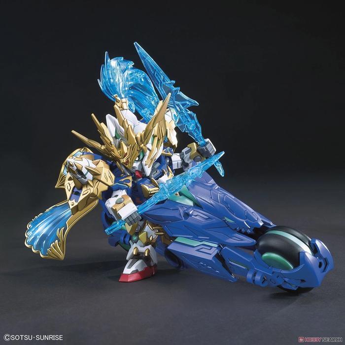 SALE Bandai SD SDSS Zhao Yun 00 Gundam & Bilongqu Gundam + motor