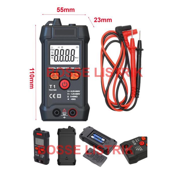 Multitester / Avometer / Multi Tester Digital Otomatis T1 Heles