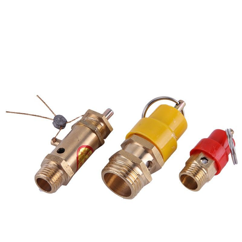PROMO HARI INI  Air Compressor Safety Relief Valve  Air Gas Pressure Release Regulator 1/8" 1/4'' 3/