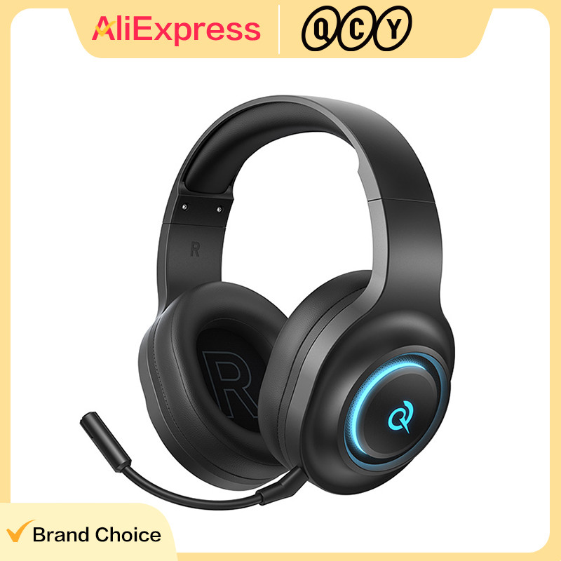 QCY V200 Headset Gaming Over-Ear Nirkabel
