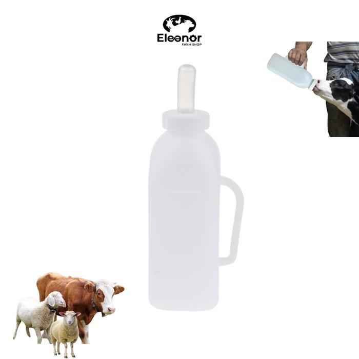 Eleanor Farm Botol Dot Sapi Pedet Kerbau 2 Liter Dot Botol untuk Ternak Kambing dan Sapi