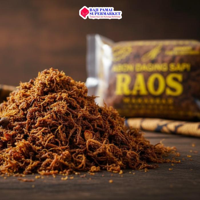 Abon Raos Daging Sapi Berbagai Ukuran / ABON KHAS MAKASSAR