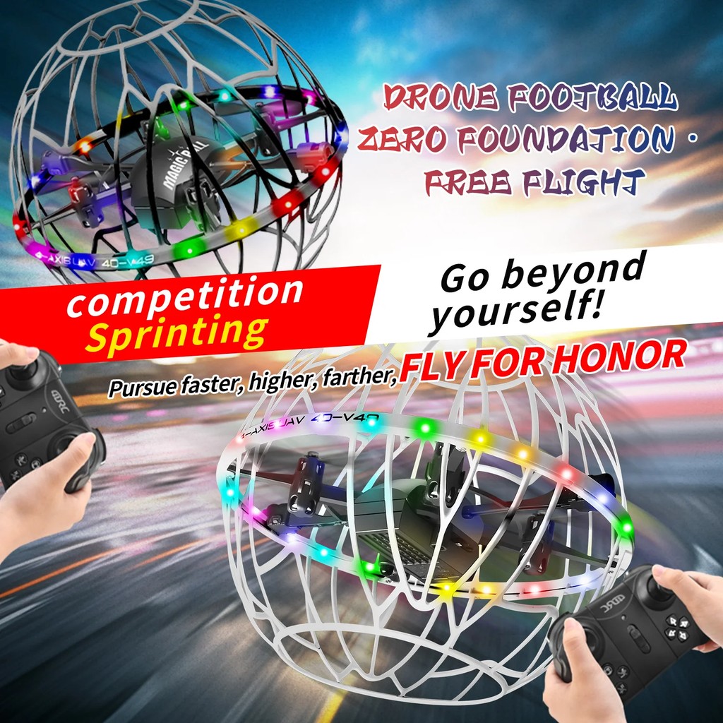 4DRC Drone for Soccer Competition WiFi Fpv Air Pressure Height Maintain Helicopter Infrared