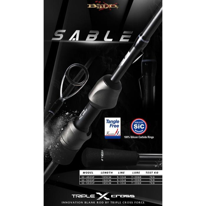 Caldari Fishing - Joran Pancing Blood Sable 135/150/165 Cm