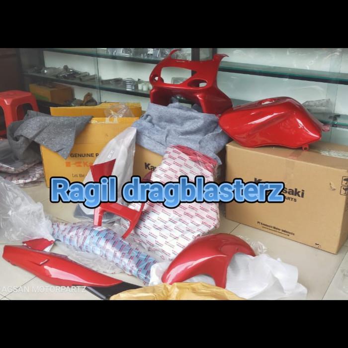 Gercep Full Cover Body Set Fairing Ninja Rr Old Merah Maron Original Kawasaki Terlaris