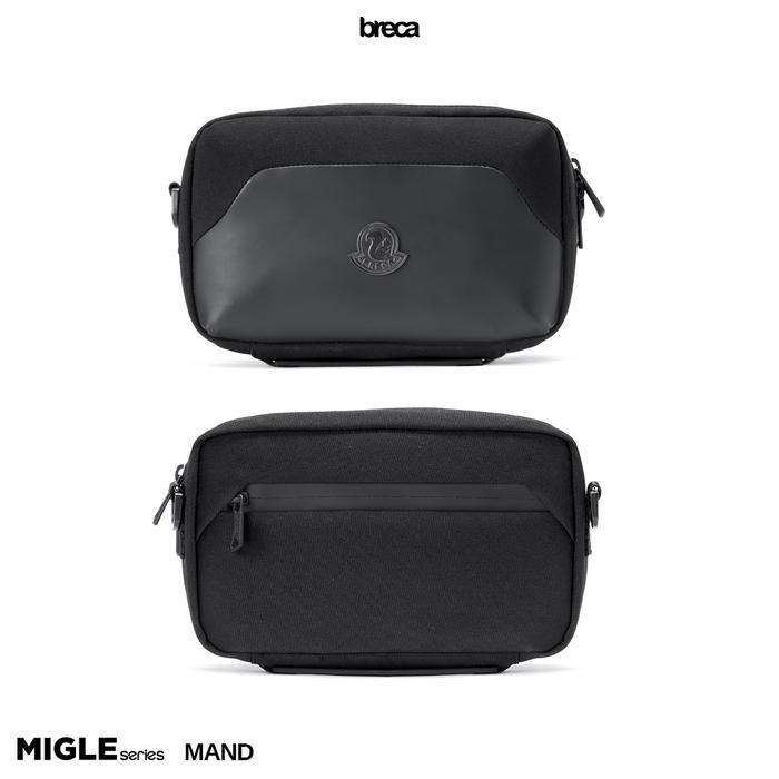 Breca Migle Mand Handbag Tas Selempang Tangan Clutch Tas Pria Premium Waterproof Cowok Material