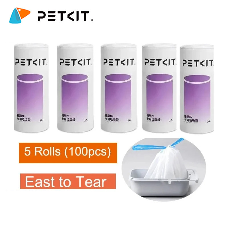 Original PETKIT PuraX PuraMax Automatic Litter Box Trash Bags Portable Cat Litter Waste Bags for