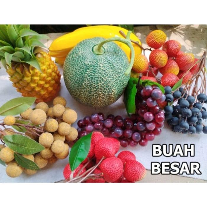 Buah Hias Palsu Ukuran Besar Realistik Pajangan Artifisial Dekorasi Dapur Meja Hiasan