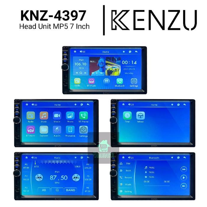 Kenzu - Head Unit Mobil - Knz 4397 Prime - 7 Inch - Mp5 Player - Bluetooth - Car Head Unit Populer