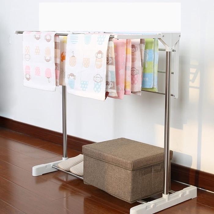 Rak handuk mandi gantungan handuk rak handuk lipat rak baju gantung