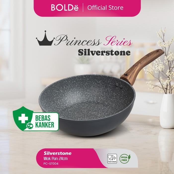 Princess Silverstone Wok Pan 24cm