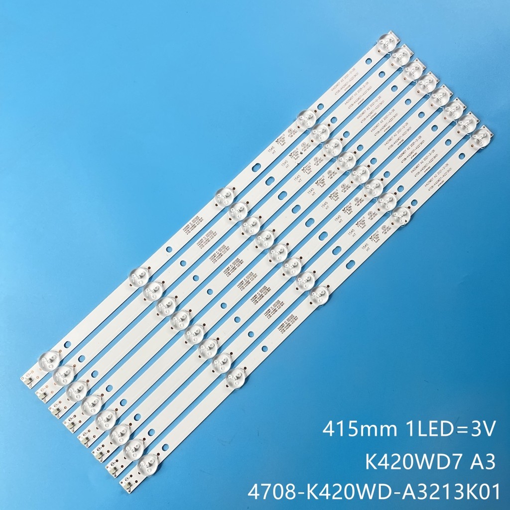 LED strips 43 TV Daewoo L43R630VKE DEXP F42B7000T 43U7750EV K430WD9 4708 K420WD A3213K01 K420WD7 A3