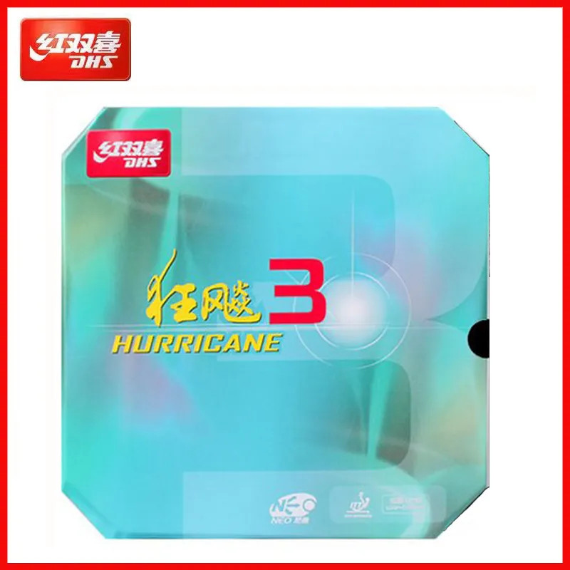 Original DHS Hurricane 3 NEO HURRICANE 3 Table Tennis Rubber Hurricane-3 Pips-in Original DHS Ping P