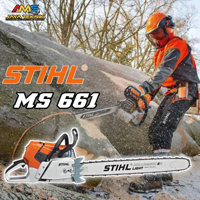 STIHL MS 661 BAR 25" / Gergaji Mesin Chainsaw Stihl MS 661 Original