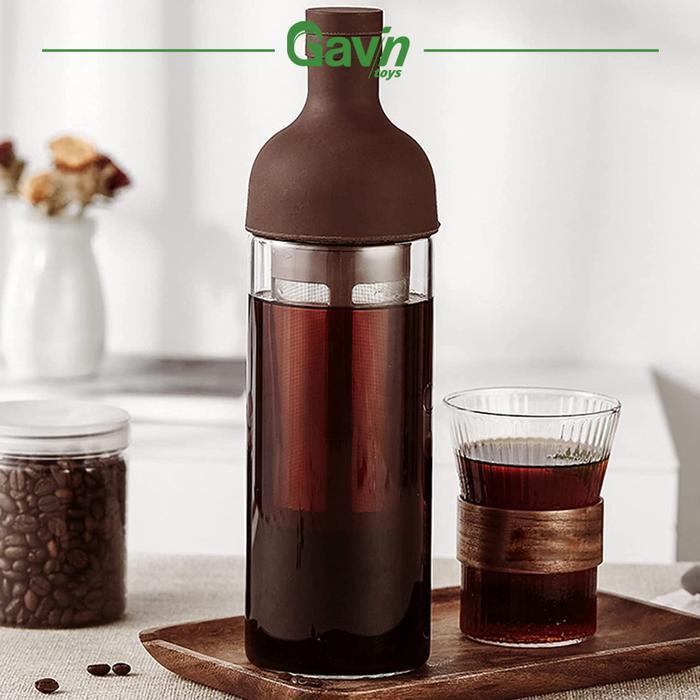 BOTOL COLD BREW BOTTLE TEA INFUSER 1 LITER BOTOL INFUSED WATER 1000ML