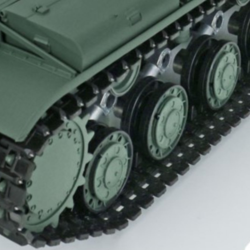 Henglong 1/16 Scale 7.0 Plastic Ver Soviet Kv-1 Tk-7.0 2.4G Rtr Rc Tank El 3878 Green Toucan Toy