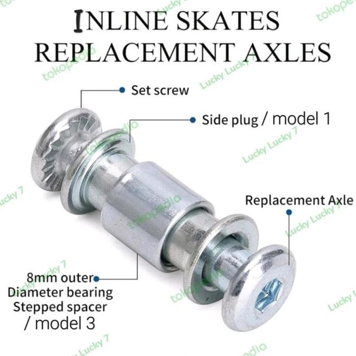 SPACER SAMPING SEPATU RODA SPACER INLINE SKATE BEARING SPACER SKATE