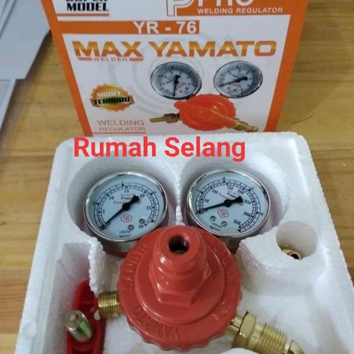 Regulator Gas Lpg 50 Kg High Pressure Yamato / Regulator Gas Las Bagus