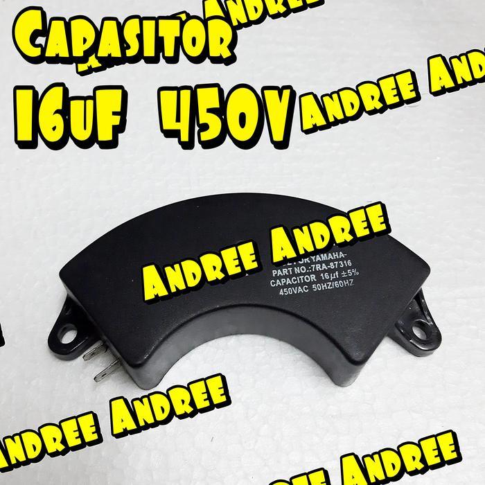 Capasitor - Kapasitor Oval 16Uf 450V 16 Uf 450 V