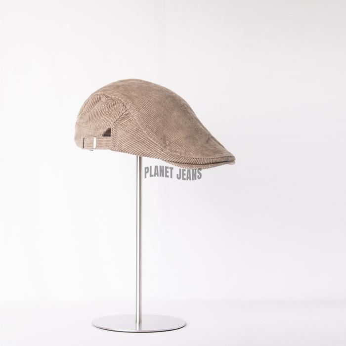 Topi Bahan Corduroy Flat Cap Hat Vintage Newsboy - Fc01 Planet Jeans