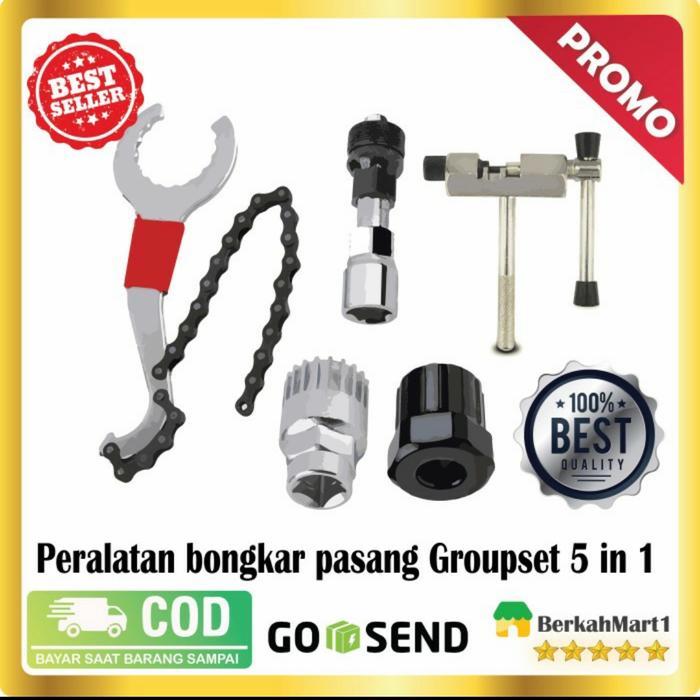 Tekiro Master - Kunci Sepeda Rantai Treker Freewheel Sprocket Bb Kotak Bb Ht2