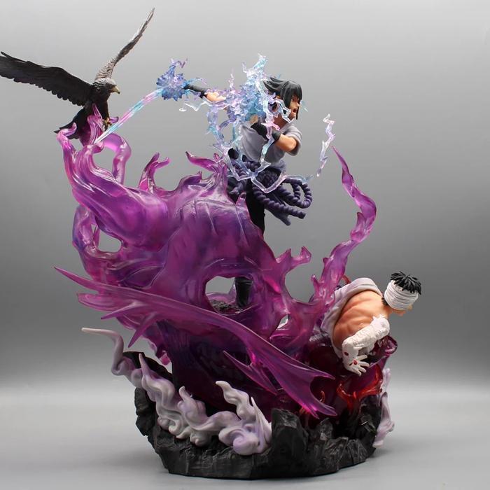Terbaru Sasuke Susano Burning Wind Danzo Shimura 40cm Action Figure PVC D-YLSSBN Barang Berkualitas