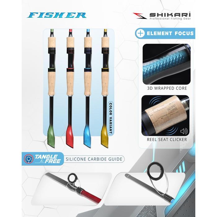 Shikari - Joran Fisher Carbon Solid 180 - Joran Pancing