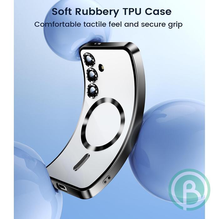 Bunso Argus Soft Case Untuk Sam A17 A07 A56 A36 A26 A16 A55 A35 A15 5G 4G Clear Magnetic Slim