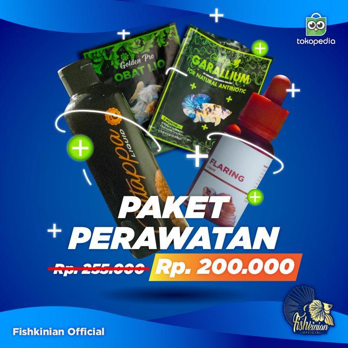 PAKET PERAWATAN IKAN CUPANG