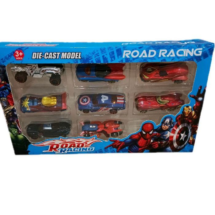 MAINAN MOBIL HOTWIL ISI 10 PCS / MOBIL BESI HOTWIL DIE CAST METAL