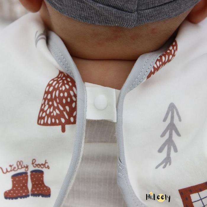 Bib & Burp Premium Waterproof & Bamboo Cotton, Burp Multifungsi, Celemek Bayi Terbaik