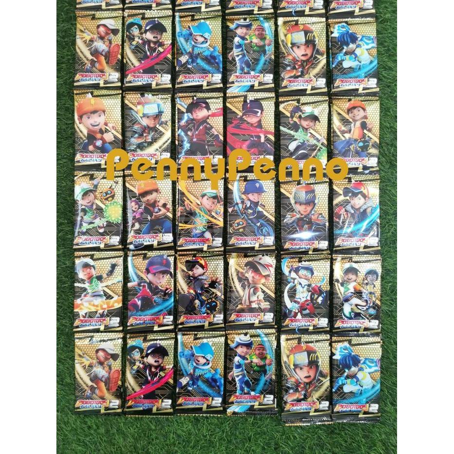 Kartu / Trading Card Game DG Boboiboy Galaxy, Roblox (1 Pack isi 10 Kartu)