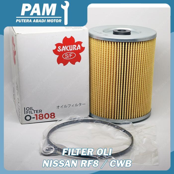 FILTER OLI NISSAN CWA CWB RF8 SAKURA O-1808 O 1808