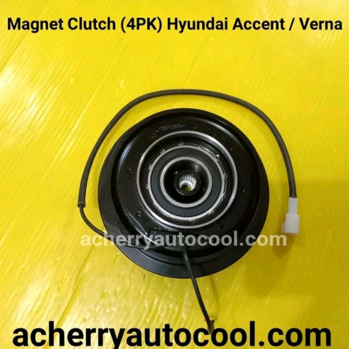 Magnet clutch AC mobil Hyundai Accent Verna pokka