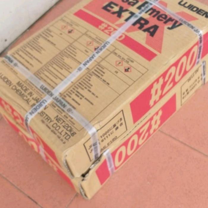 tosa emery japan bubuk amril bubuk amplas 20 kg (1dus) bermacam grit