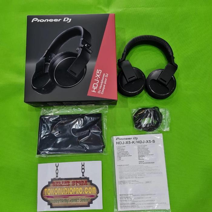 Headphone Pioneer Dj Hdj-X5 Over-Ear Dj Headphone Pioneer Hdjx5 Co