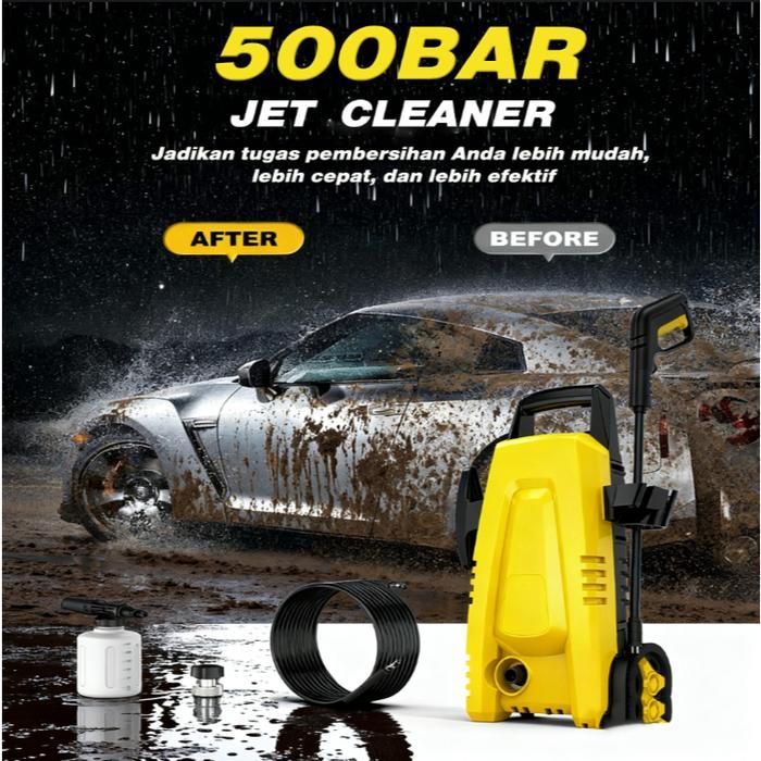 Decker Mesin Cuci Mobil Dan Motor 850W Mobil Jet Cleaner 220V Alat Cuci Motor Dan Mobil Portable