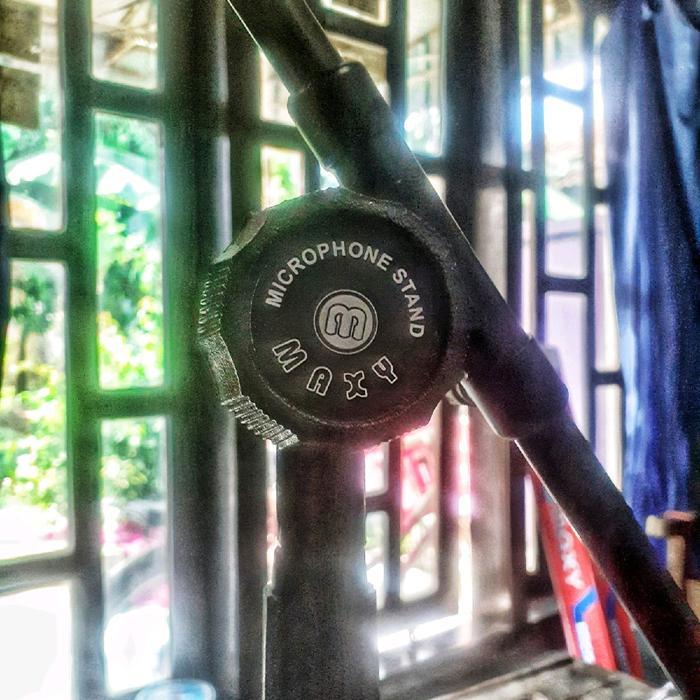 Best Seller Stand Mic Panjang Maxy Plus Holder Mic Tidak Kabel Original