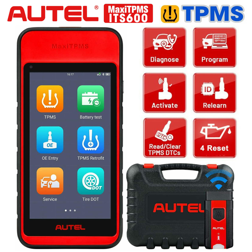 Best Price Autel MaxiTPMS ITS600E TPMS OBDII Relearn Programming Tool TPMS Diagnostics Scanner Auto 