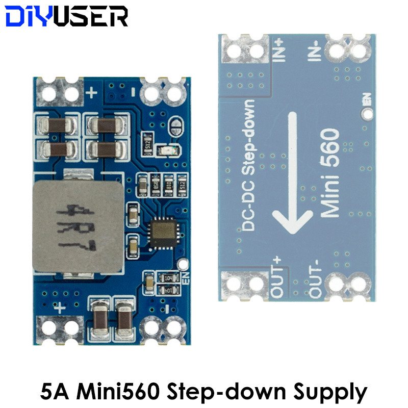 560 5A Dc-Dc 560 Pro Step-Down Stabilized Voltage Supply Ule 6-30V To 3.3V 5V 9V 12V
