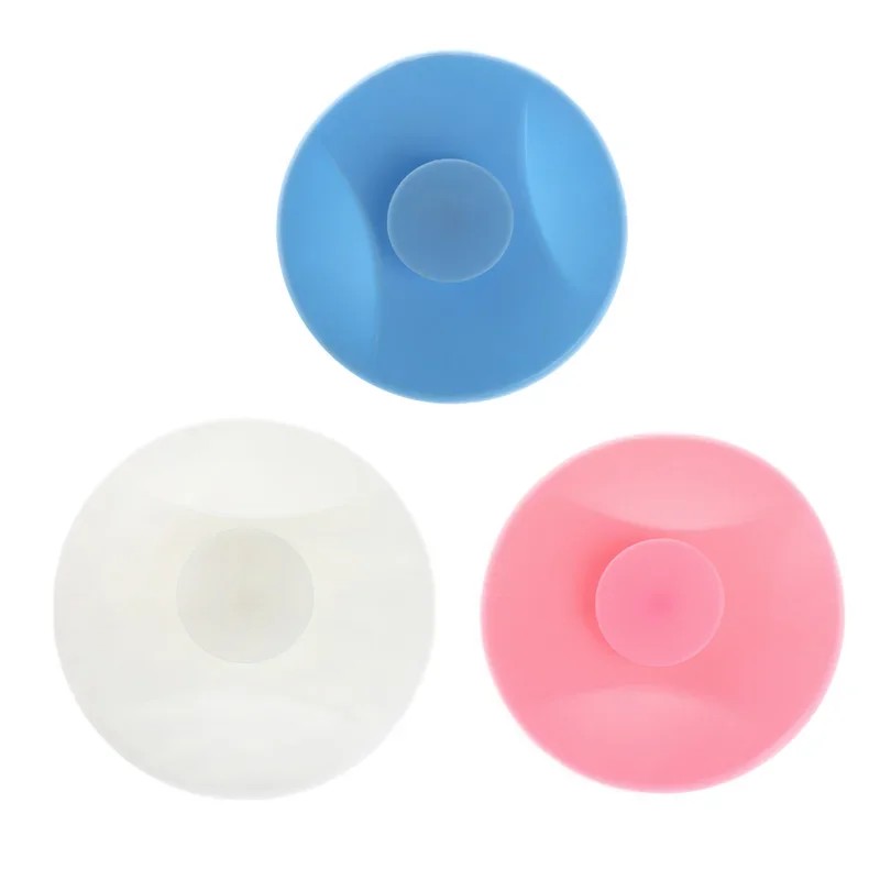 Shower Drain Stopper Floor Drain Rubber Circle Silicone Plug for Shower Bathtub Plug Bathroom