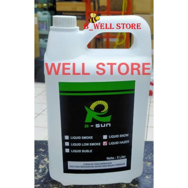 Cairan Liquid Mesin Hazer / Mesin kabut 5 liter isian mesin asap kabut