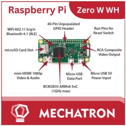 New Raspberry Pi Zero W Wifi Bluetooth RPI Raspi IOT