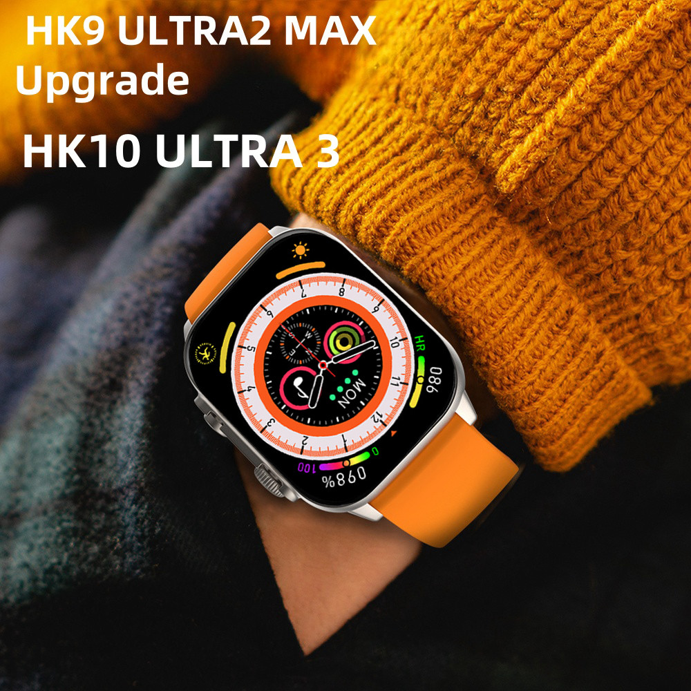 New Origina HK10 ULTRA 3 Smartwatch Men 4G ROM ChatGPT NFC Compass HK9 ULTRA2 MAX Upgrade Watches
