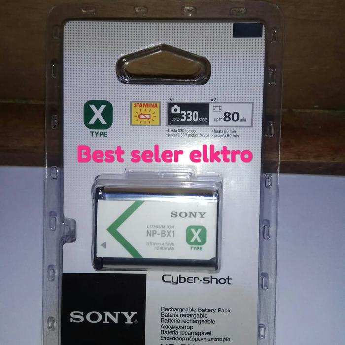 BATERAI CAMERA SONY NP BX1 BUAT DSC H400