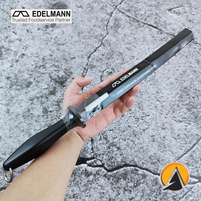 Sharpening steel pengasah pisau edelmann original 30 cm 027-12