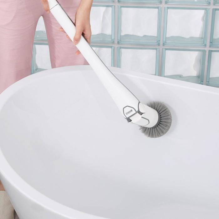 SIKAT PEMBERSIH ELEKTRIK CORDLESS SPIN SCRUBBER SIKAT TOILET ELEKTRIK SIKAT PEMBERSIH WC