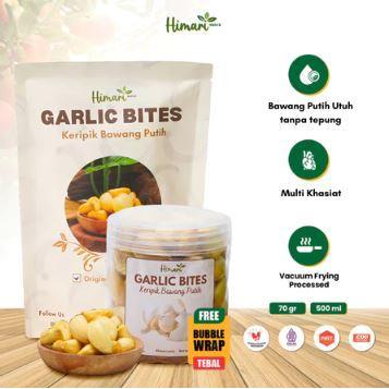 Halal Himari Keripik Bawang Putih Utuh Garlic Bites Produk Lokal