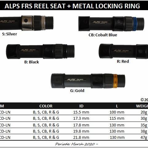 Best Seller Alps FRS Spinning Reelseat Berkualitas 100% original