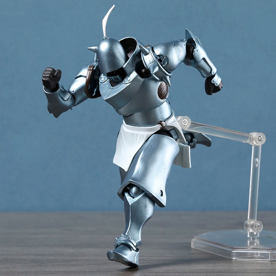 Revoltech Fullmetal Alchemist 116 Edward Elric 117 Alphonse Action Figure Model PVC Toy Display Gift